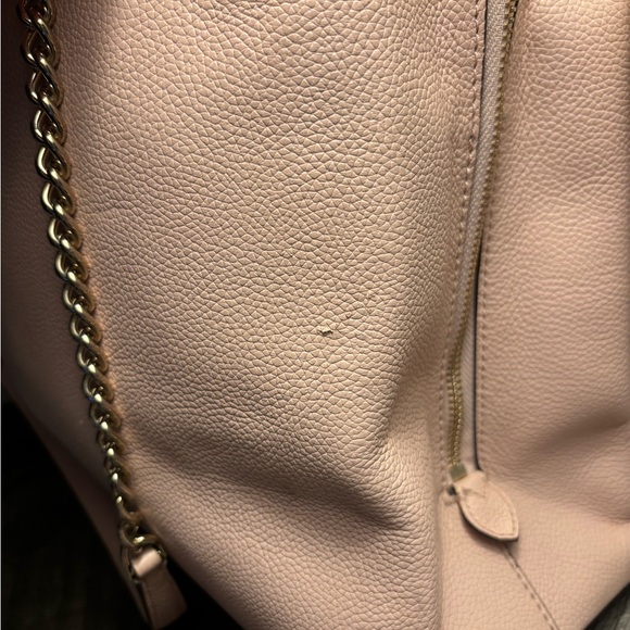 Kate Spade Blush Jordyn Medium Chain Handle Bag with Gold Chain - Picture 10 of 15